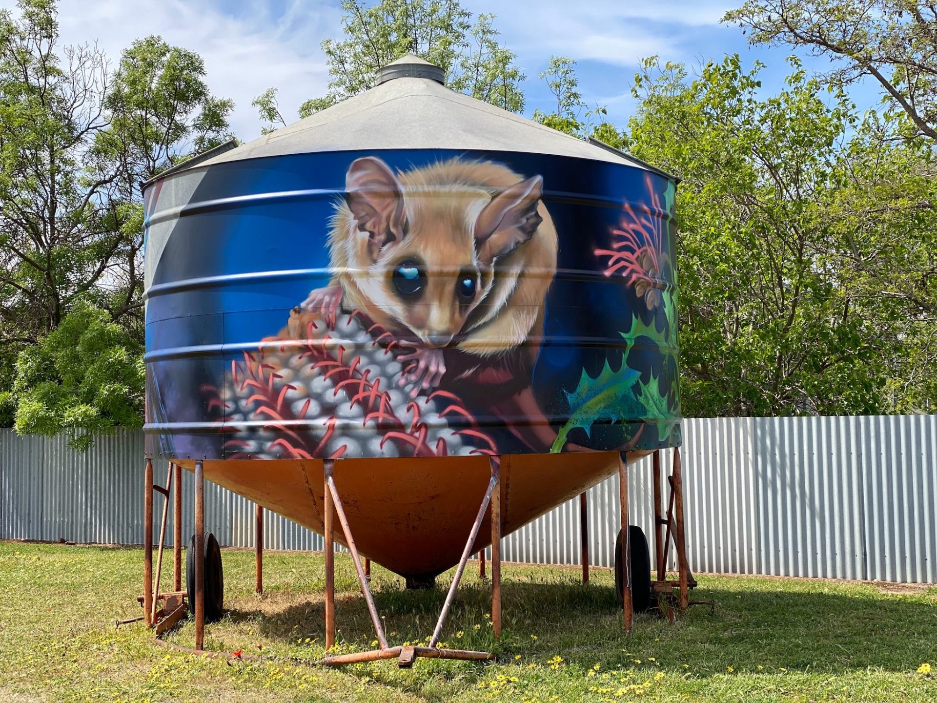 Silo Art Woomelang