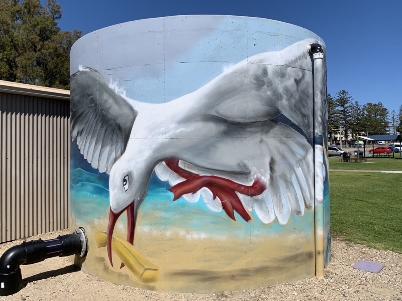 Water Tower Art Semaphore Beach