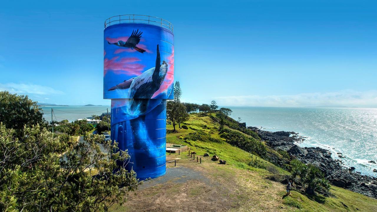 Water Tower Art Slade Point
